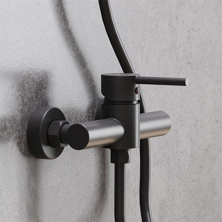 Смеситель Damixa Scandinavian Pure 362000300 для душа, черный