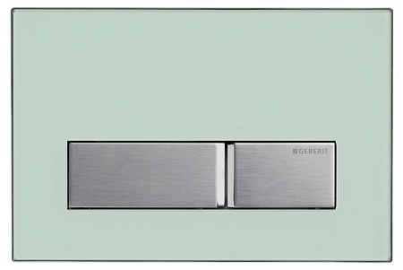 Кнопка смыва Geberit Sigma 50 115.788.SE.1 зеленое стекло