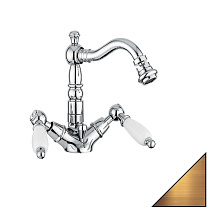 Смеситель Emmevi Deco Ceramic 121614BR для биде, бронза