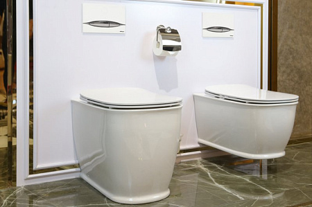 Чаша для унитаза приставного BelBagno Prado BB10150CB
