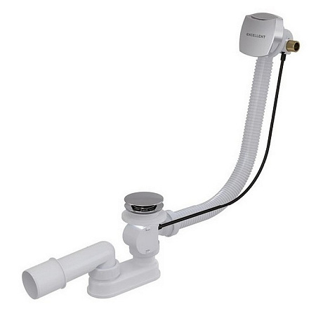 Слив-перелив Excellent Square AREX.1865CR 100 автомат, хром