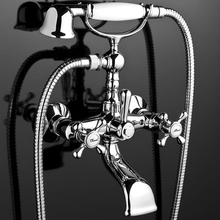 Смеситель Palazzani Retro 50102050 для ванны с душем бронза