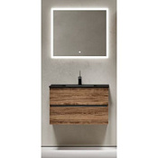 Мебель для ванной Sancos Urban 80 UR80ECH дуб чарльстон/черный