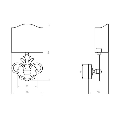 Светильник Migliore Mirella 17257 хром