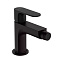 Смеситель Hansgrohe Rebris S 72210670 для биде, со сливным гарнитуром, черный матовый