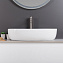 Раковина накладная BelBagno BB1084 41.5x59.5x14 белый - фото 3