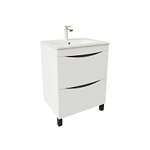 Тумба с раковиной IDDIS Cloud CLO60WFi95K белый