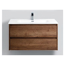 Тумба с раковиной BelBagno Kraft KRAFT-900-2C-SO-RT 90 rovere tabacco