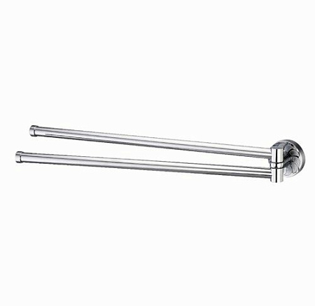 Полотенцедержатель WasserKRAFT Isen K-4031 двойной, хром