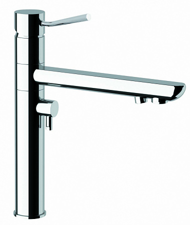 Смеситель Remer Minimal N40DW для кухонной мойки, хром