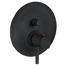 Смеситель Palazzani Digit 13120338 для ванны с душем(внешняя часть), черный матовый Смеситель Palazzani Digit 13120338 для ванны с душем(внешняя часть), черный матовый