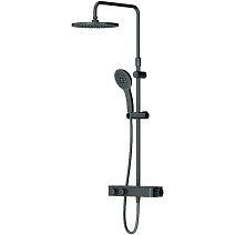 Душевая стойка Am.Pm Inspire V2.0 F0750A422 с термостатом черный