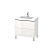 Тумба с раковиной Duravit L-Cube LC6937O2222/UV999200000 80 два ящика, белый