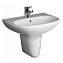 Раковина Jika Zeta 8103910001049 55x44x20 белый - фото 8