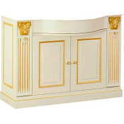 Тумба под раковину Migliore Ravenna 27061 120 avorio/foglia oro