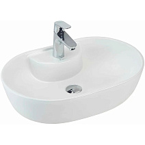 Раковина на столешницу beWash Bogen 88611101 60x39,5x13,5 белый глянцевый Раковина на столешницу beWash Bogen 88611101 60x39,5x13,5 белый глянцевый