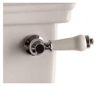 Ручка смыва для бачка унитаза Devon&Devon IBLEVADX/CR хром/белый