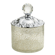 Контейнер Migliore Cristalia 16792 высокий, хром/swarovski