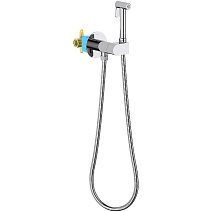 Гигиенический душ со смесителем Aquatek Оберон AQ1024CR хром Гигиенический душ со смесителем Aquatek Оберон AQ1024CR хром