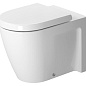 Чаша для унитаза приставного Duravit Starck 2 21280900001 WG