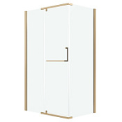 Душевой уголок Grossman Pragma 120.K33.03.1090.32.00 99-101x88-90x195 прозрачное/золото сатин