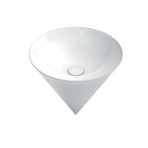 Раковина Kerama Marazzi Cono CO.wb.44 44 белый глянцевый Раковина Kerama Marazzi Cono CO.wb.44 44 белый глянцевый