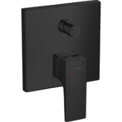 Смеситель Hansgrohe Metropol 32545670 для ванны, черный матовый