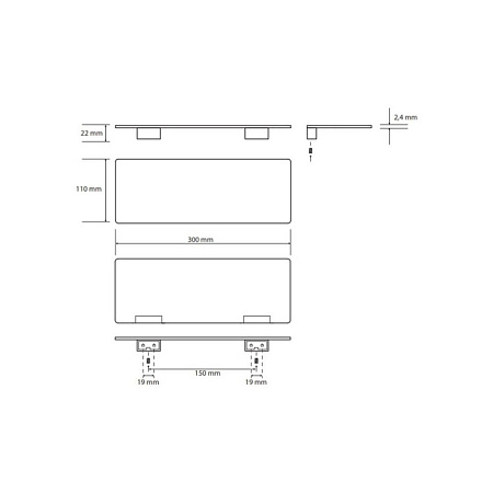 Полка Bemeta Organic 157102371 30