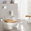 Чаша для унитаза подвесного Villeroy & Boch My Nature 561010R1 белый альпин CeramicPlus - фото 5