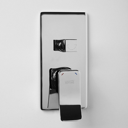 Смеситель WasserKRAFT Aller 10641 для ванны и душа, хром