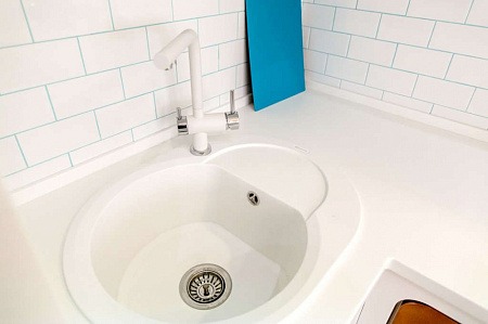 Кухонная мойка Omoikiri Sakaime 60E-WH 60х47 белый