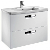 Тумба с раковиной Roca Gap ZRU9302879 60 см, белый глянец