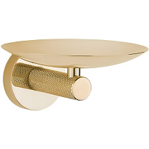 Мыльница Boheme Uno 10973-G подвесная, золото Мыльница Boheme Uno 10973-G подвесная, золото