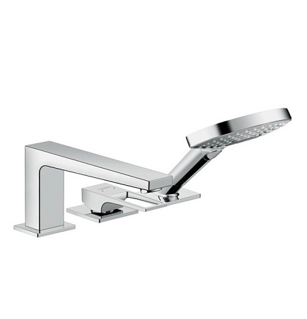 Смеситель Hansgrohe Metropol 74550000 на борт ванны, хром