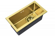 Мойка кухонная Zorg Inox Pvd SZR-2344 BRONZE бронза