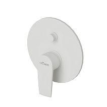 Смеситель встраиваемый для душа Cezares Nautic NAUTIC-VDIM-BIO белый матовый