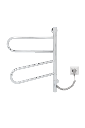 Полотенцесушитель электрический Vincea VTD-1R1CE 44x60 хром