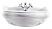 Раковина Kerasan Retro 104501*1 55  с 1 отверстием под смеситель, белый