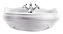 Раковина Kerasan Retro 104501*1 55  с 1 отверстием под смеситель, белый