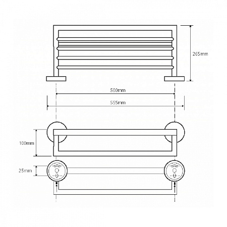 Полка Bemeta Omega 104219072 50