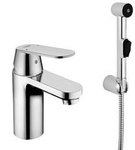 Смеситель с гигиеническим душем Grohe Eurosmart Cosmopolitan 23125000 для раковины, хром Смеситель с гигиеническим душем Grohe Eurosmart Cosmopolitan 23125000 для раковины, хром