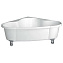 Акриловая ванна BelBagno BB07 150x150 белый - фото 1