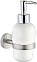 Дозатор для жидкого мыла Allen Brau Priority 6.31006-BN белый/никель браш