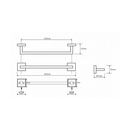Полотенцедержатель Bemeta Beta 132204012 30