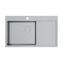 Кухонная мойка Omoikiri Akisame 86-L Side-IN 86x51x20 нержавеющая сталь