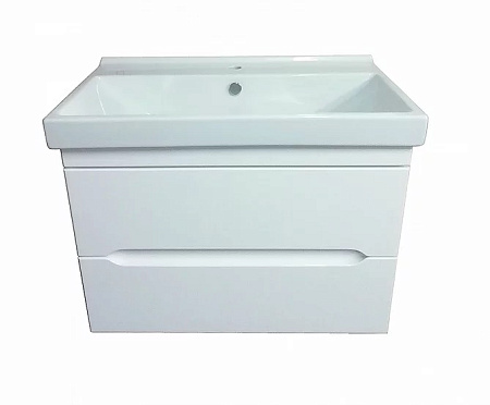 Мебельная раковина Aqwella Fest FST80SLWB01 80 белый