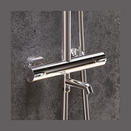 Душевая стойка Damixa Scandinavian Pure 936810000 хром