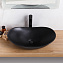 Раковина накладная BelBagno BB1404-H301 60.5x37x15 черный матовый - фото 2