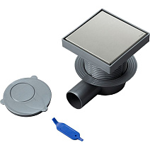 Душевой трап Logan L005-150 15х15 нержавеющая сталь