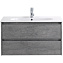 Тумба с раковиной BelBagno Kraft KRAFT-800-2C-SO-CG 80 cemento grigio